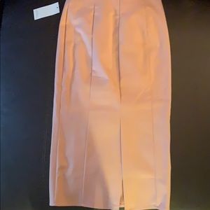 Blush pink skirt